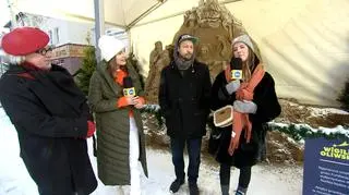 W Gdańsku stanęła niezwykła szopka. Powstała z 90 ton piasku