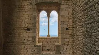okno w zamku 