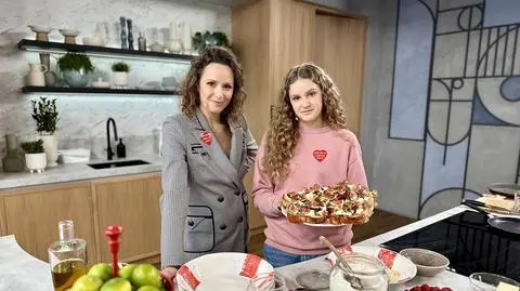 Kuchnia z serduchem od Moniki Mrozowskiej. Jakie dania przygotowała aktorka?