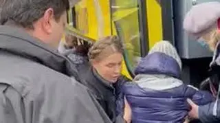 Julia Tymoszenko pomaga małym pacjentom w Kijowie