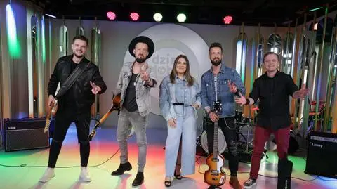 Zespół Three Of Us z piosenką "Pomysły" na scenie Dzień Dobry TVN