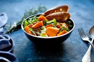 Sałatka z dynią i fetą