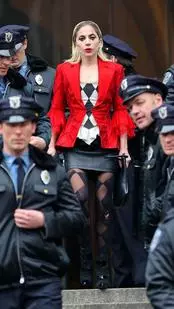 Lady GaGa w kostiumie Harley Quinn