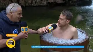 Chce pobić rekord Guinnessa w nurkowaniu w balii z lodem