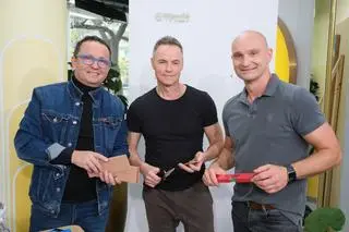 Łukasz Rybarski, Dominik Strzelec, Waldemar Błaszczyk 