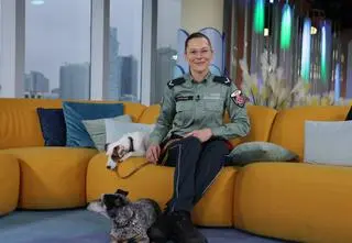 Psi funkcjonariusz przechodzi na emeryturę. Edek to postrach przemytników