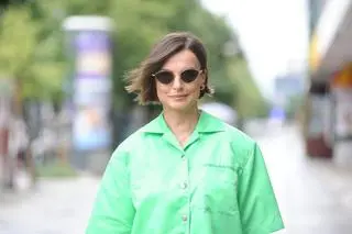 Katarzyna Sokołowska pozuje z synem 
