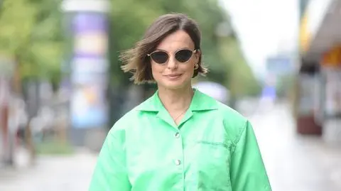 Katarzyna Sokołowska pozuje z synem 