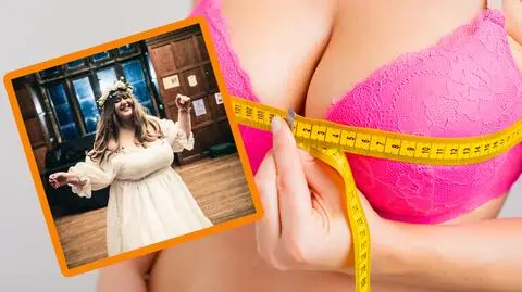 Piersi kobiety ważą 13 kg 