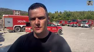 Pożary w Grecji okiem strażaka i polskiej dziennikarki mieszkającej w Atenach