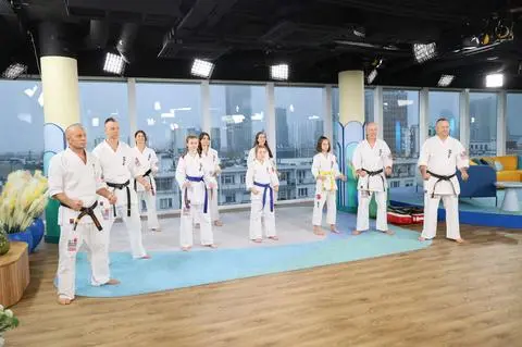 Rodzina Kęćko trenuje karate