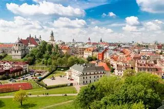 Lublin z lotu ptaka