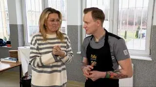 Patryk Galewski poprowadził warsztaty kulinarne w  poprawczaku