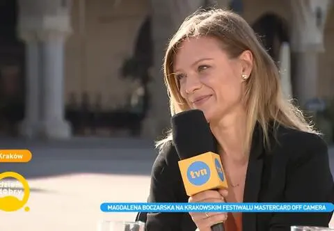Magdalena Boczarska na Mastercard OFF Camera. "Z rolami jest jak z relacjami albo jak z mężczyznami"