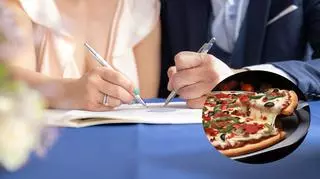 Młoda para podpisała nietypowy kontrakt ślubny. Jeden z punktów dotyczy jedzenia pizzy