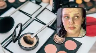 Chcesz skutecznie ukryć niedoskonałości? Wypróbuj metodę "trzech produktów" 