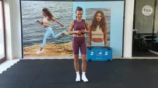 Trening Anny Lewandowskiej, część 1
