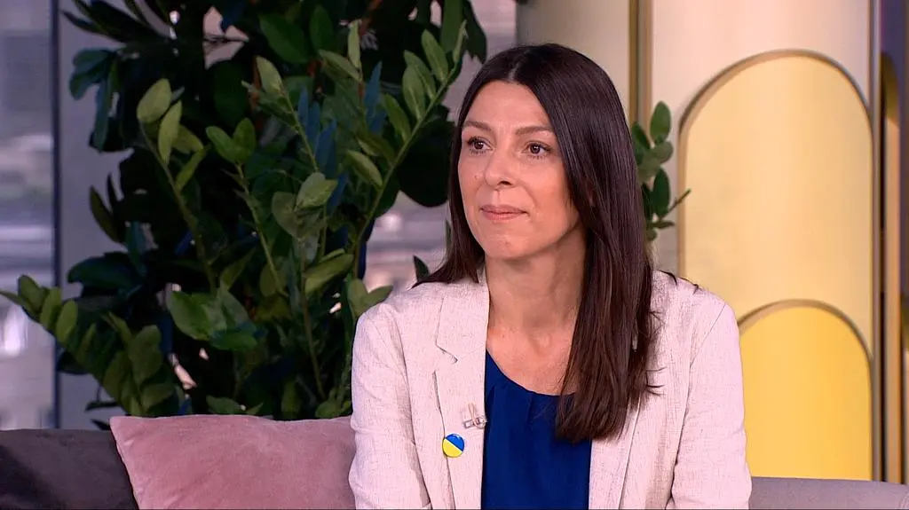 Katarzyna Maniszewska w studiu Dzień Dobry TVN