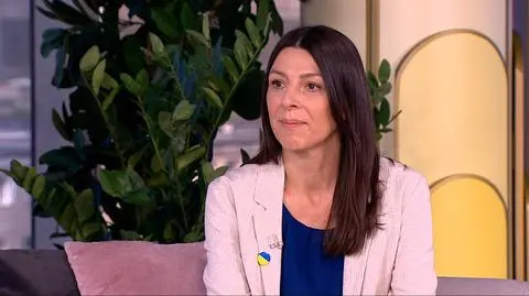 Katarzyna Maniszewska w studiu Dzień Dobry TVN