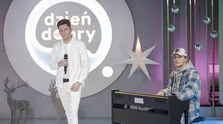 Kacper Gołda na scenie Dzień Dobry TVN zaśpiewał nowy singiel "Sen"