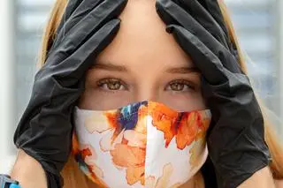 Syndrom MADE od noszenia maseczki