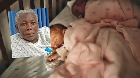 70-latka urodziła bliźniaki