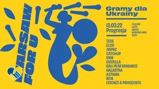 Koncert "Gramy dla Ukrainy" już w niedzielę. Kto wystąpi?