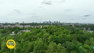 Zrewitalizowali park, który powstał na gruzach Warszawy - napisy