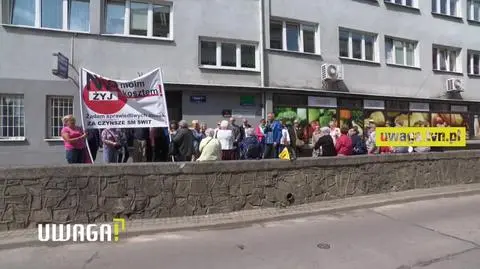 Uwaga TVN. Ełk. Mieszkańcy spółdzielni nie zgadzają się na podwyżki