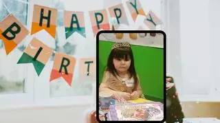 dziecko na imprezie urodzinowej