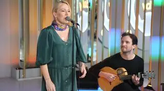 Aga Zaryan na scenie Dzień Dobry TVN. Jej aksamitny głos otuli was w chłodne jesienne wieczory 