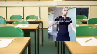 Została odesłana do domu za nieodpowiedni strój 