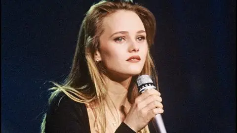 Vanessa Paradis w 1990 roku