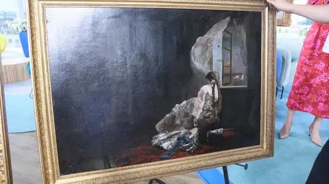 Odnaleziony obraz Chełmońskiego