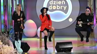 Lubert w piosence "Kocham" na scenie Dzień Dobry TVN. To zapowiedź muzycznych niespodzianek