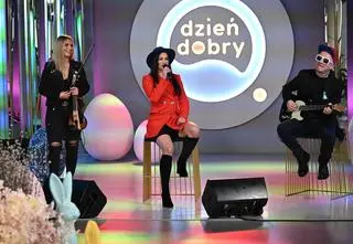 Lubert w piosence "Kocham" na scenie Dzień Dobry TVN. To zapowiedź muzycznych niespodzianek