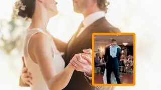 Szokujący moment na weselu. Panna młoda zrobiła to za plecami męża, gdy trwał ich pierwszy taniec 