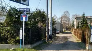 ulica Olsztyńska w Toruniu.