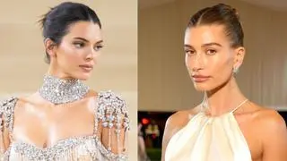 Hailey Bieber i Kendall Jenner make-up