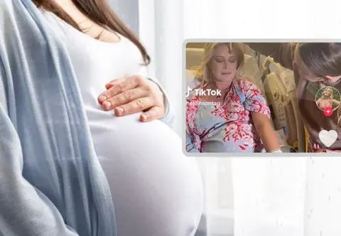 Makijaż porodowy. Ten popularny trend podzielił mamy