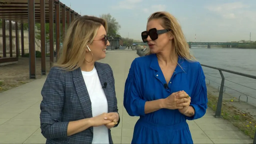 Kinga Burzyńska i Kasia Warnke
