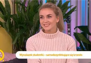 Samodezynfekujące się krzesło