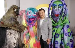 Tomasz Barański i bohaterowie "Mask Singer"