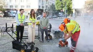Izabella Krzan i Jan Pirowski