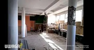 Usunięto filary nośne
