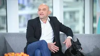 Janusz Chabior uratował psa z Ukrainy