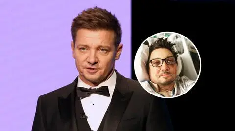 Jeremy Renner miał wypadek. Pokazał pierwsze zdjęcie ze szpitala