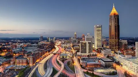 Atlanta – stolica stanu Georgia w USA