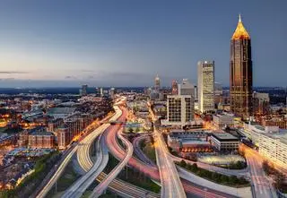 Atlanta – stolica stanu Georgia w USA
