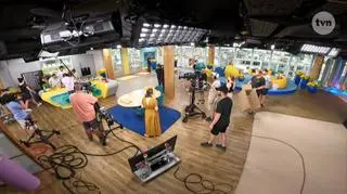 Budowa studia Dzień Dobry TVN 
